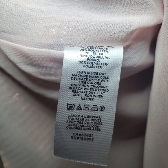 Loft Pink Sequin Top Sz S - Picture 9 of 9